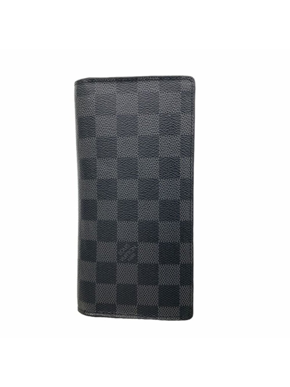 Louis Vuitton Wallet Damier Graphite Portefeuille Brazza Black